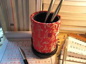 商务礼品丝绸织锦笔筒 精致工艺与实用美学的完美融合